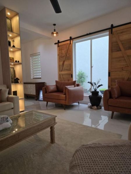 Living Room - Fully Furnished 3 Storied House with 8 Perches Land at Piliyandala
