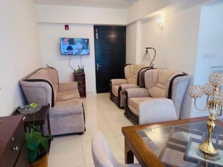 Living Room - (PAR929) Apartment for Rent in Viyathpura Scheme Pannipitiya