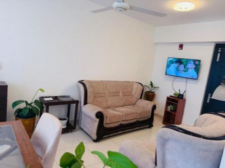 Living Room - (PAR929) Apartment for Rent in Viyathpura Scheme Pannipitiya