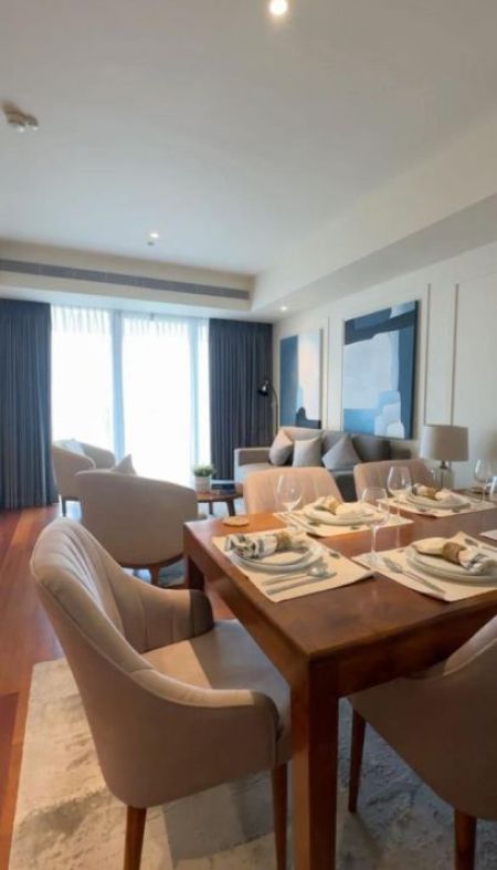 Dining room - 2 Bedroom Apartment for Sale - Cinnamon Life- Colombo 02 | 128 Million (EM063VE)