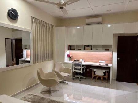 Living Room - Luxury 4-Bedroom Fully Furnished Penthouse at Prime Residencies Ethul Kotte | SA01583