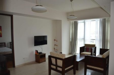 Living Room - Luxury 2 Bedroom Apartment for Rent at The Emperor, Colombo 03 | LKR 550,000 (EM109VW)