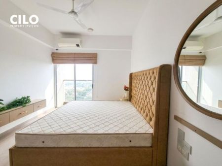 Bedroom - Luxury Upgraded 2-Bedroom Apartment for Rent at Iconic Galaxy, Rajagiriya