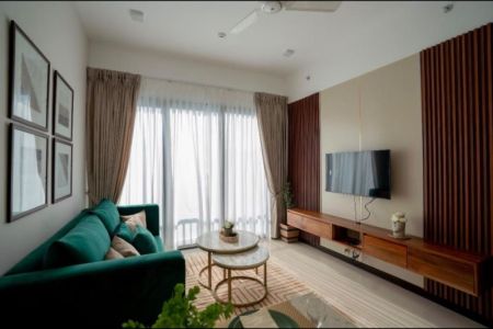 Living Room - Luxury 2-BR Apartment for Sale at TRI-ZEN
