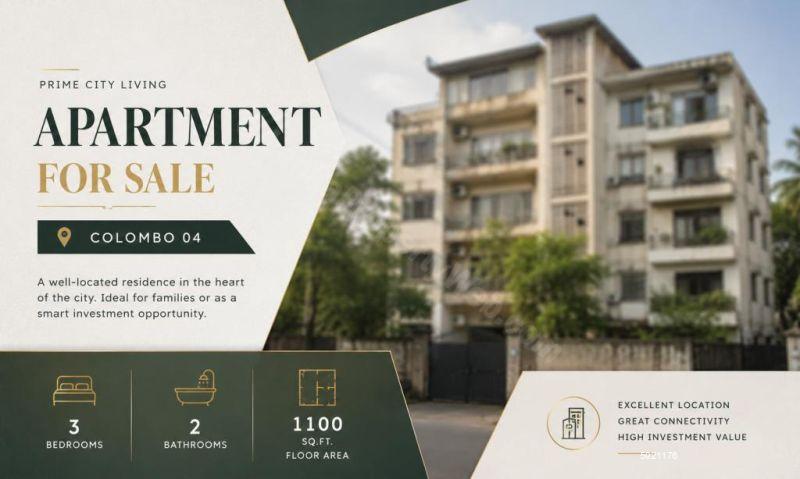 Exterior - Apartment for sale in Colombo 4