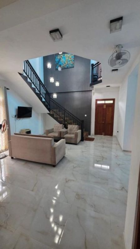 Living Room - (AH90) Two Storey House with Rooftop Terrace for Sale in Homagama