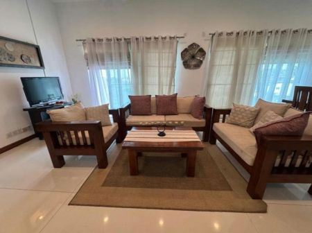 Living Room - Sky Garden - 03 Bedroom Furnished Apartment for Rent in Rajagiriya (A6146)