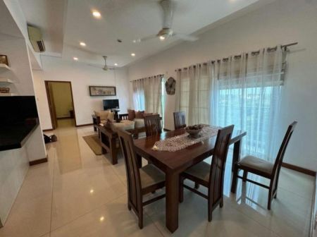 Dining room - Sky Garden - 03 Bedroom Furnished Apartment for Rent in Rajagiriya (A6146)-RENTED