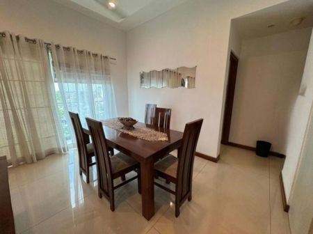 Dining room - Sky Garden - 03 Bedroom Furnished Apartment for Rent in Rajagiriya (A6146)-RENTED