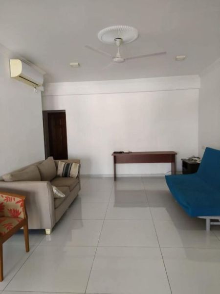 Living Room - 3 Bedroom apartment at "Edmond Residencies" FOR SALE in Colombo 6