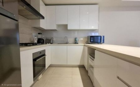 Kitchen - Luxury 3 Bedroom Apartment for Rent – CCC Residences, Colombo 02