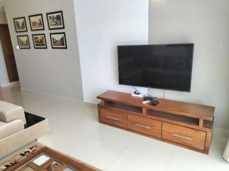 Living Room - Royal Park/Furnished/3 beds/for rent in Rajagiriya 