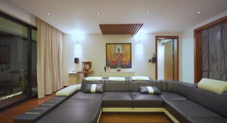 Living Room - 🏛️✨ Architect-designed 12,000 Sqft Super Luxury Modern Mini Mansion For Rent 📍colombo 3 & 7 Border - Green Path, ✨🏛️