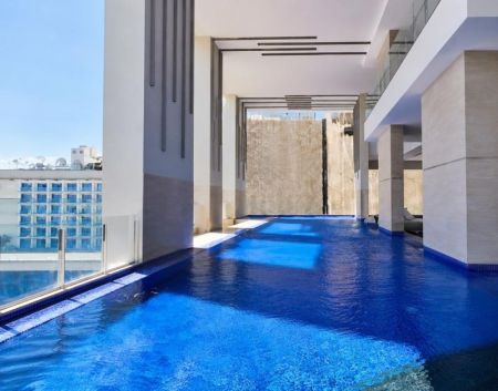 Pool - Beautiful Sea View 2BR Apartment for Rent at 606 The Address, Colombo 03