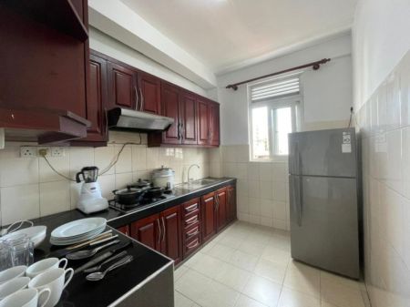 Kitchen - 2-Bedroom Fully Furnished Apartment Short-Term Rental in Wellawatta. (Property Code: CSH402)