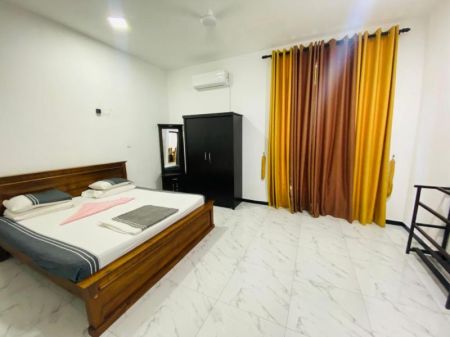 Bedroom - 2-Bedroom Fully Furnished Apartment Long-Term Rental in Dehiwala. (Property Code: CSM102)