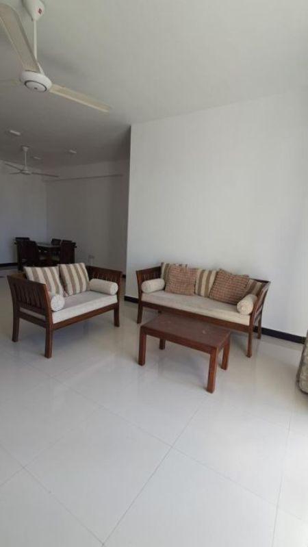 Living Room - Mount Lavinia - Three Bedroom Ocean-View Apartment for Sale 
