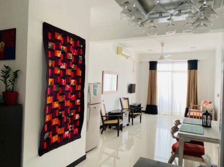 Living Room - Mount Lavinia - Two-Bedroom Apartment for Sale 