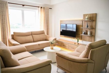 Living Room - ￭ Ru Residencies ￭ 03BR Apartment For Rent ￭ (NK11394)