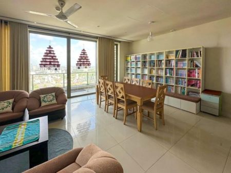 Living Room - Apartment for Sale - The Grand - Colombo 07 | LKR 360,000,000