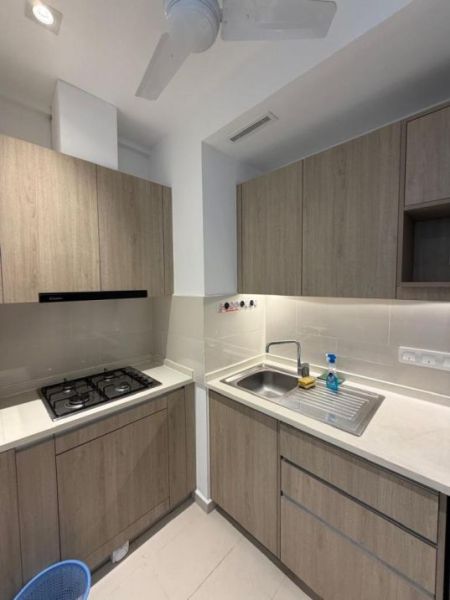 Kitchen - Brand New Fully Furnished 2BR Apartment for Rent at Trizen – Colombo 02