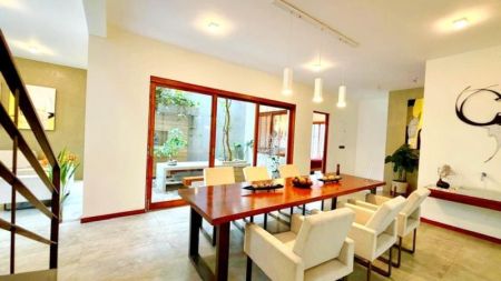 Dining room - Architecture Designed Furnished 3 Story House For Sale In Malabe 