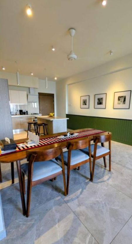 Dining room - 3BR Apartment for Sale at Capital Heights, Rajagiriya | Investment LKR 124 Million (Negotiable) (AP4740)