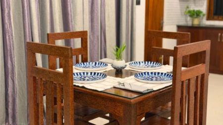Dining room - Fully Furnished 3 Bedroom Villa for Rent at Makumbura, Pannipitiya | LKR 200,000 (EM003RH)