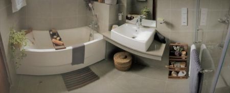 Bathroom - Apartment For Rent – The Castle, Colombo 08