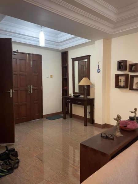 Living Room - Three Bedroom Apartment For Sale In Wellawatte 