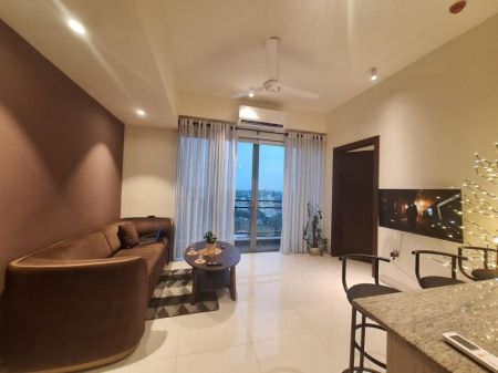 Living Room - Aquaria 2 bedrooms furnished apartment for rent -Colombo 5