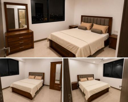 Bedroom - Marina Square Apartment for rent in Colombo 15 