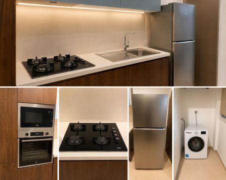 Kitchen - Marina Square Apartment for rent in Colombo 15 