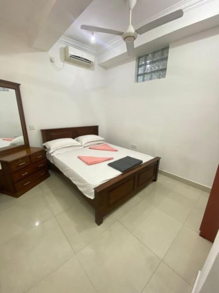 Bedroom - 3BHK  Fully Furnished Apartment Long-Term Rental in Colombo-05. (CSMP201 )