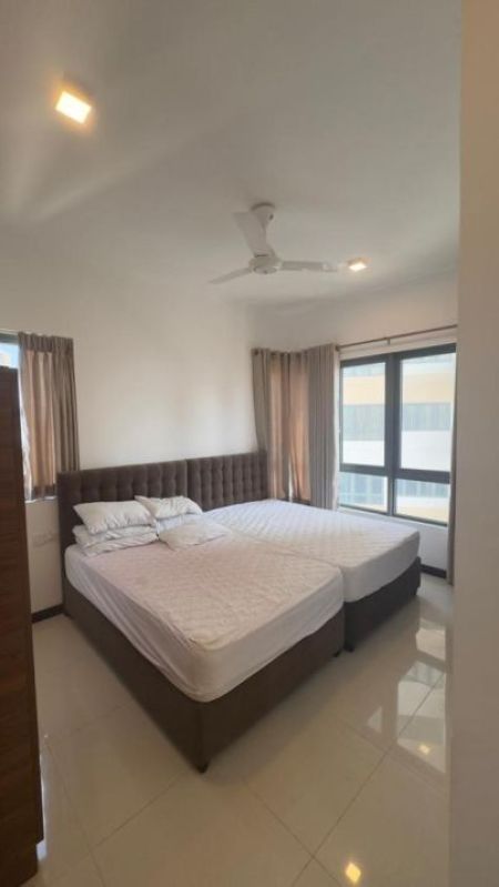 Bedroom - High-Floor 2BR Apartment for Sale at Trizen – Only LKR 68.5 Million