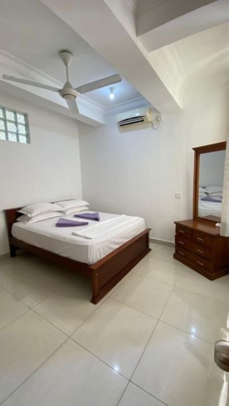 Bedroom - 3BHK  Fully Furnished Apartment for Long-Term Rental in Colombo-05. (CSMP502 )