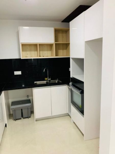 Kitchen - Blue Ocean - 02 Bedroom Furnished Apartment For Rent In Colombo 03 (A852)-RENTED