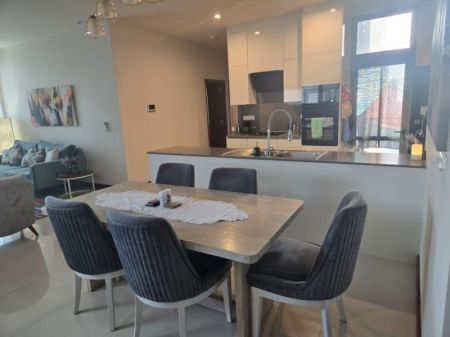 Dining room - Luxury 3 Bedroom Fully Furnished Apartment for Rent at The Grand