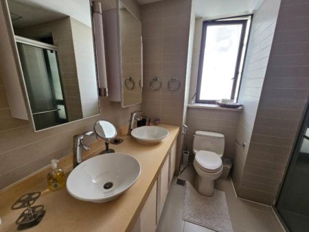 Bathroom - Havelock City - 03 Bedroom Furnished Apartment for Rent in Colombo 05 (A2364)-RENTED