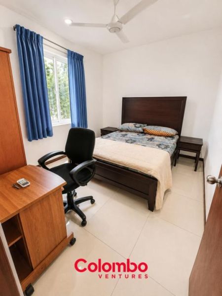 Bedroom - MOUNT CLIFFORD – 2 Room First Floor Unfurnished Modern Apartment for SALE – Homagama (AS-342)