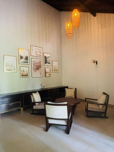 Living Room - 5 Acre Coconut Estate with Luxury Modern Villa for Sale – Lunuwila | LKR 150 Million (EM165RK)