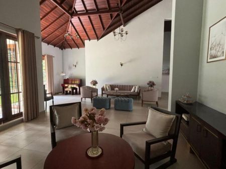 Living Room - 5 Acre Coconut Estate with Luxury Modern Villa for Sale – Lunuwila | LKR 150 Million (EM165RK)