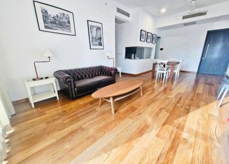 Living Room - 2BR Apartment for Rent in 7th Sense Residencies, Colombo 7. 