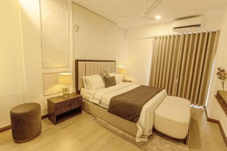 Bedroom -  Luxury Fully Furnished Apartment for Rent – Iconic Galaxy, Rajagiriya 