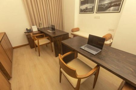 Dining room - Iconic Galaxy - 03 Bedroom Furnished Apartment for Rent in Rajagiriya (A6326)
