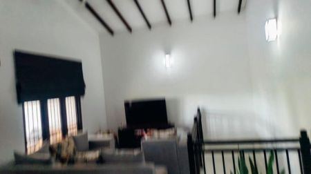 Living Room - (AR101) New Modern Two Storey House for Rent in Kottawa
