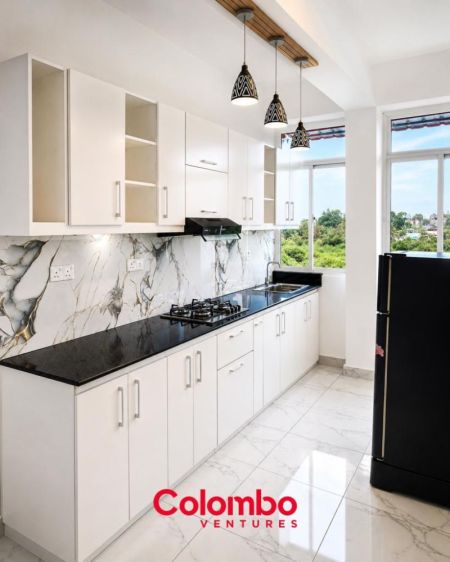Kitchen - 15 Room Semi Furnished Apartment Complex for RENT – Madinnagoda, Rajagiriya (AR224)
