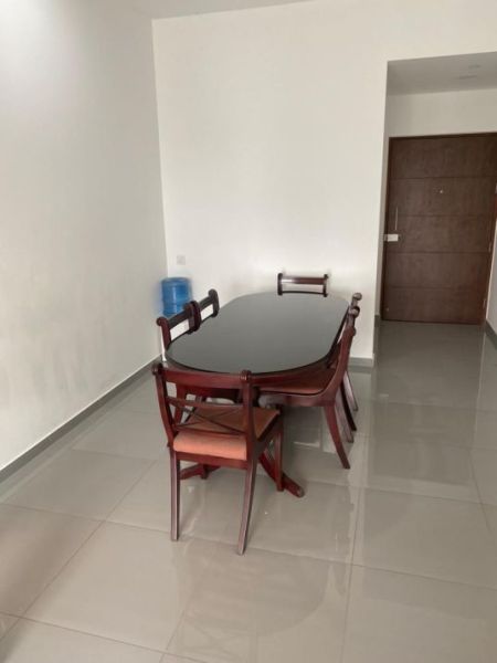 Dining room - Short term Iconic Galaxy Residencies Apartment for rent in Rajagiriya 