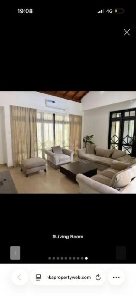 Living Room - Prime Location | Rosmead Place, Colombo 07 (5 BR + Large House with 5 + Parking)