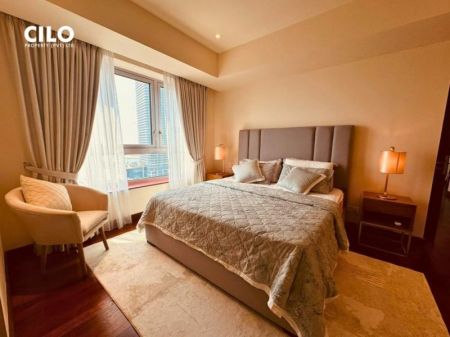 Bedroom - Cinnamon life 2 bedrooms furnished sea view  apartment at Suite tower for rent -Colombo 2 